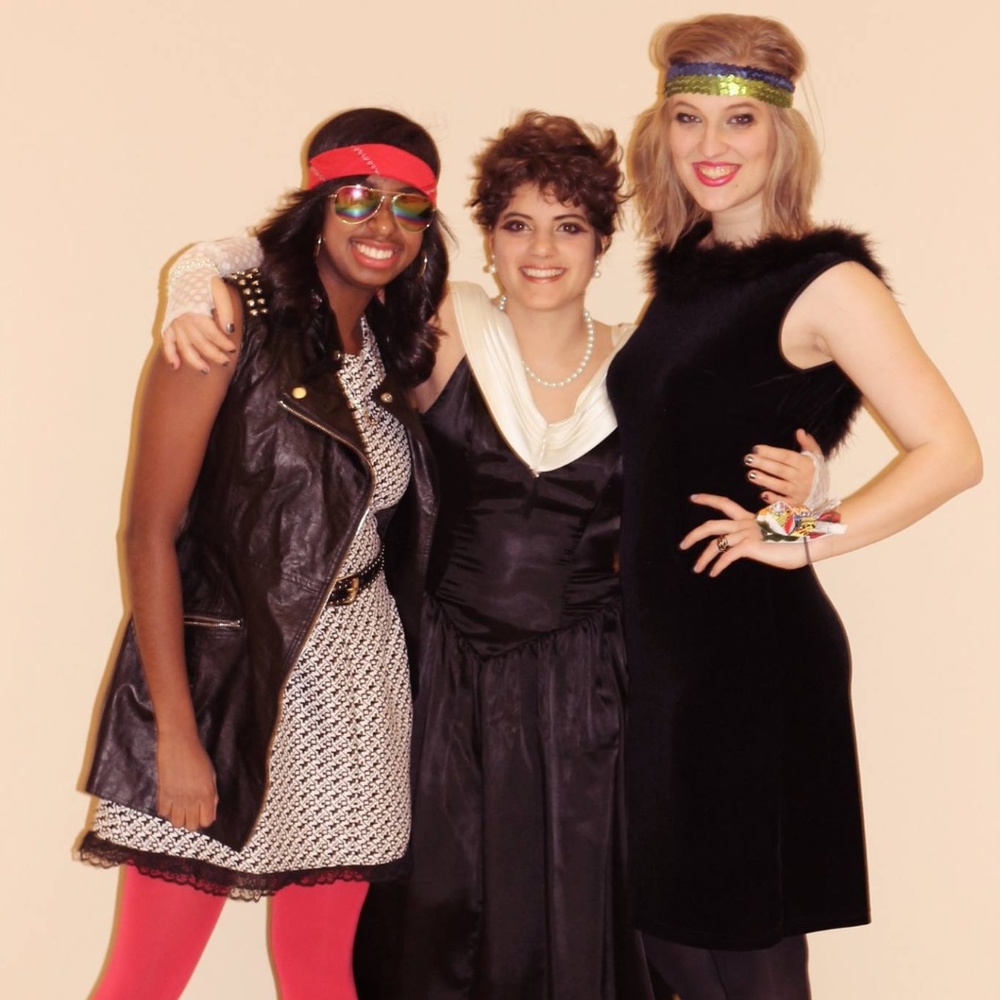 Vintage Faux Feather Black Velvet Sleeveless Dress